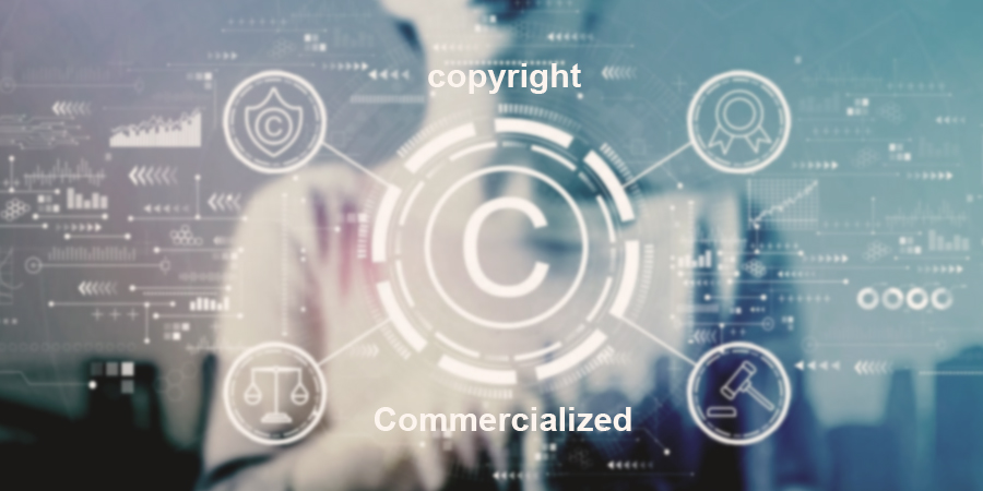 How and Why Copyrighted Works Can Be Commercialized